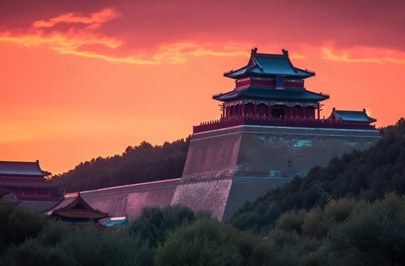 颐和园亭台楼阁建筑著名景点,高清,摄影图,摄影图片,图片大全,摄影图免费下载